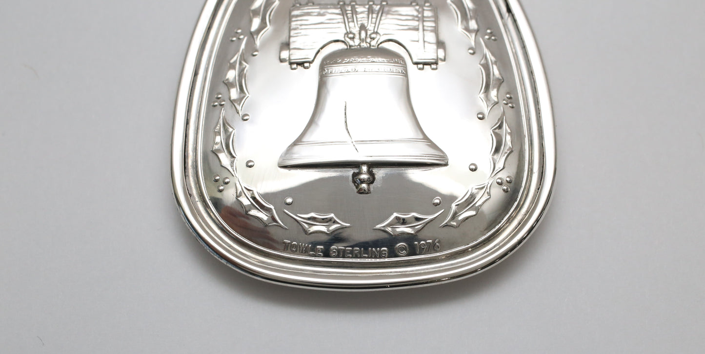 Towle 1976 Sterling Silver 12 Days of Christmas 6 Geese a Laying Ornament, 21.7g