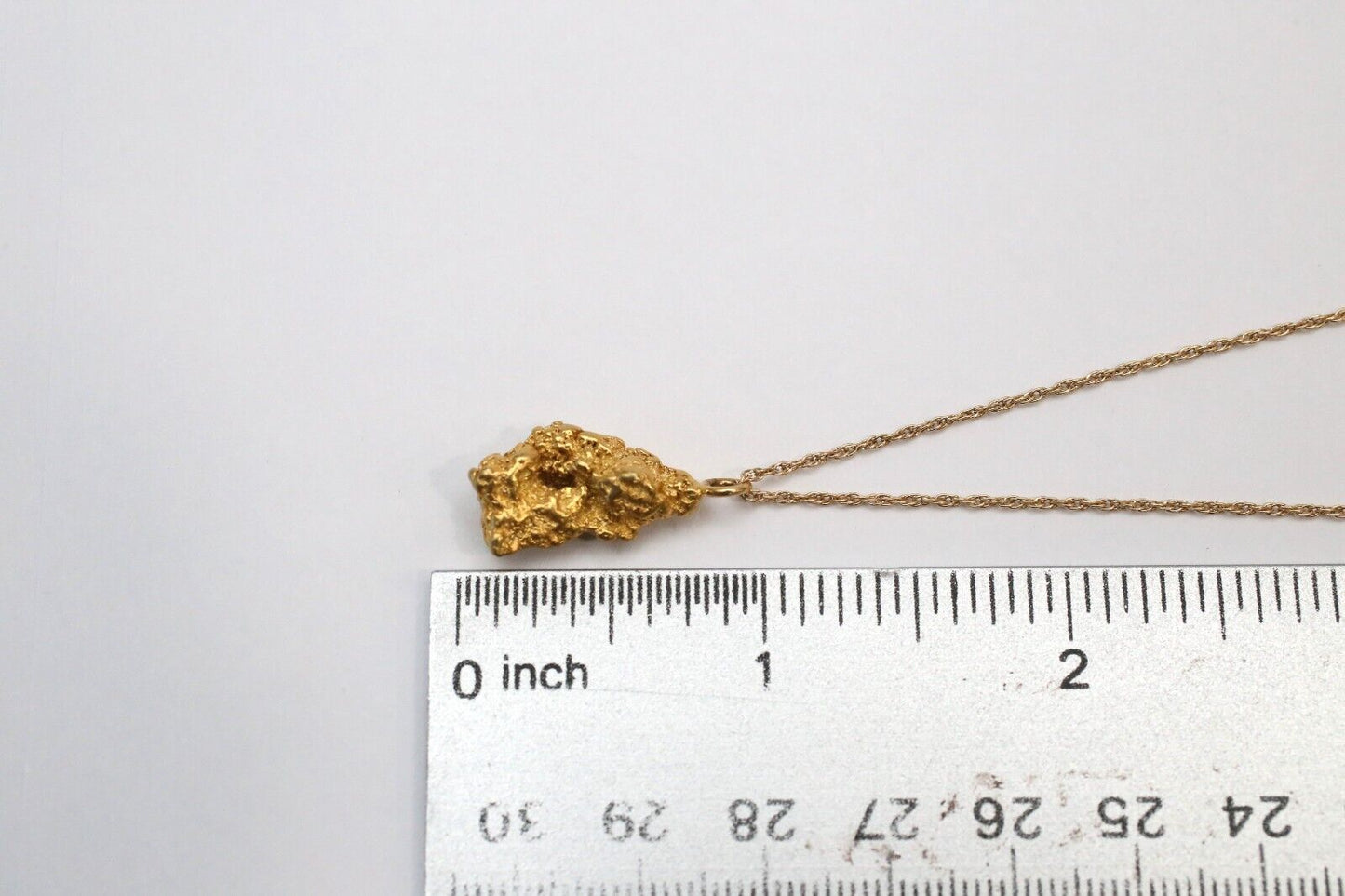 Alaskan Gold Nugget Pendant, 7.0g