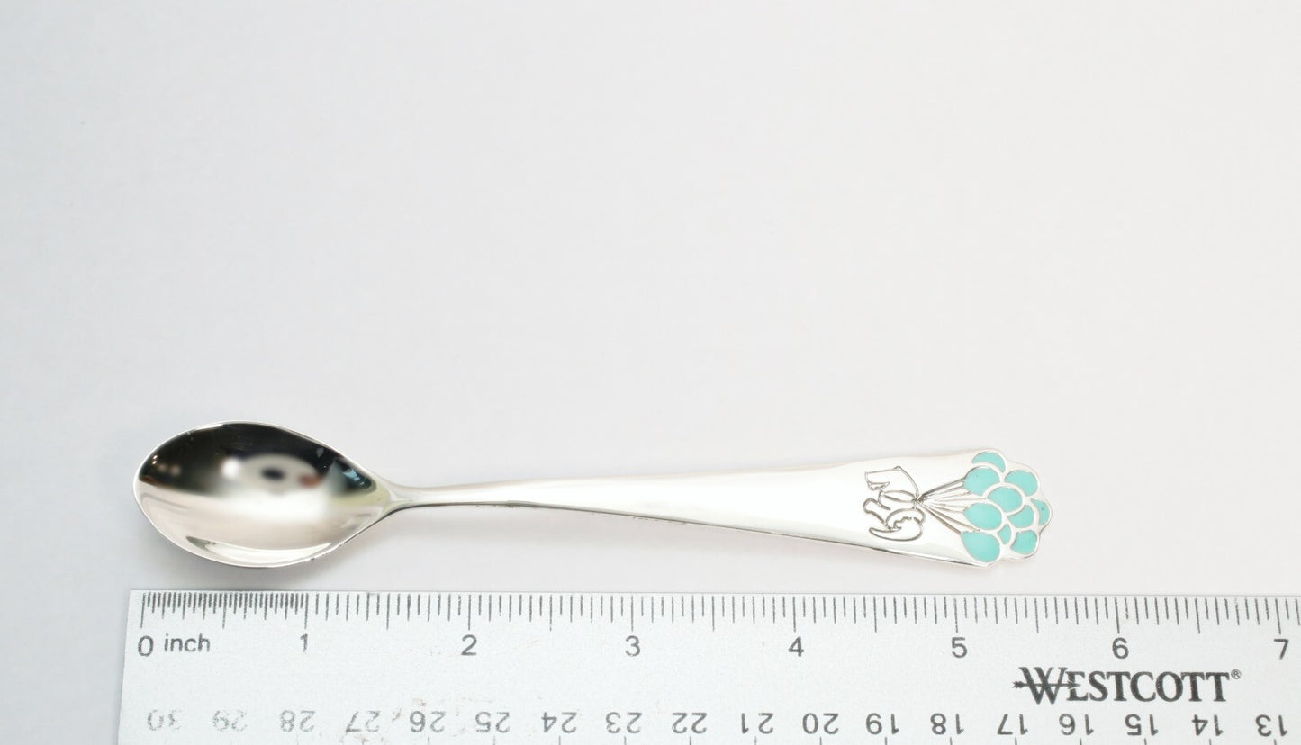 Tiffany & Co. Sterling Silver Tiny Elephant with Ballon Spoon, 41.5g