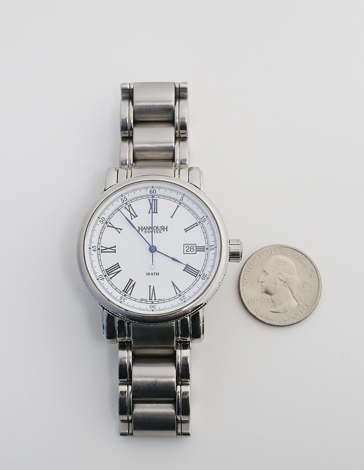 Hannoush Swiss Made EA 2824 Automatic Stainless Steel 42mm Watch