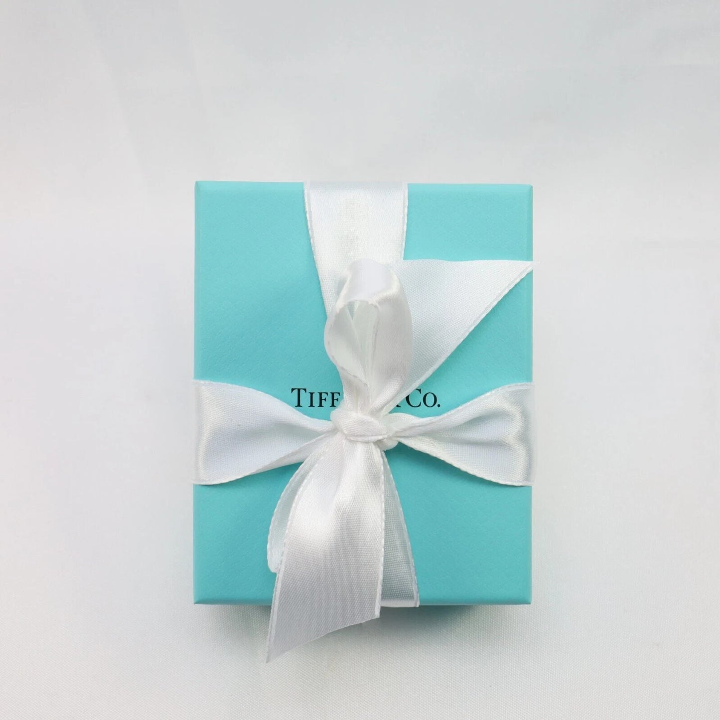 Tiffany & Co Sterling Silver Blank Heart Tag Necklace, 18 inches - 5.2g