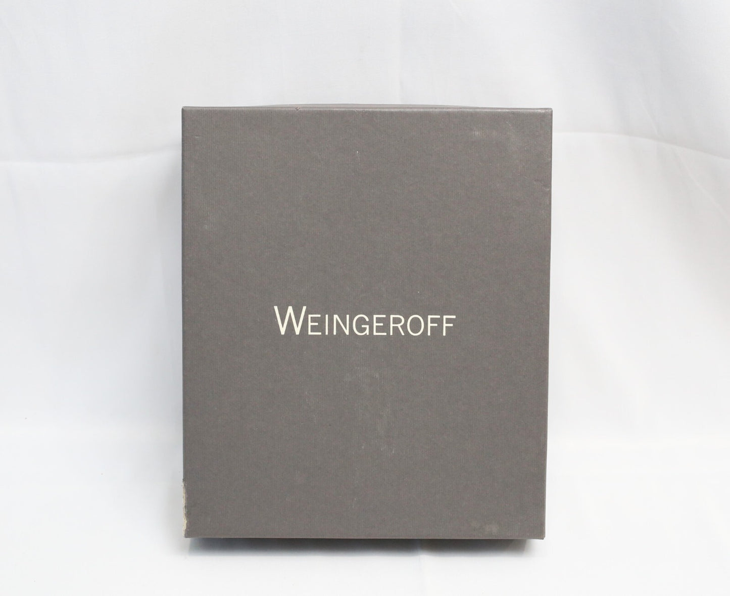 Weingeroff Gray Enamel 4.5in x 6.5in Picture Frame w/ Swarovski Crystals