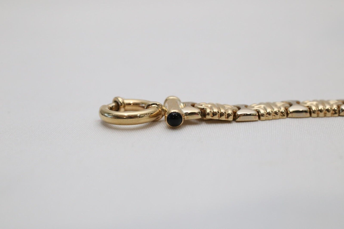 Milor 14k Yellow Gold Link Bracelet, 6.75 inches - 17.0g