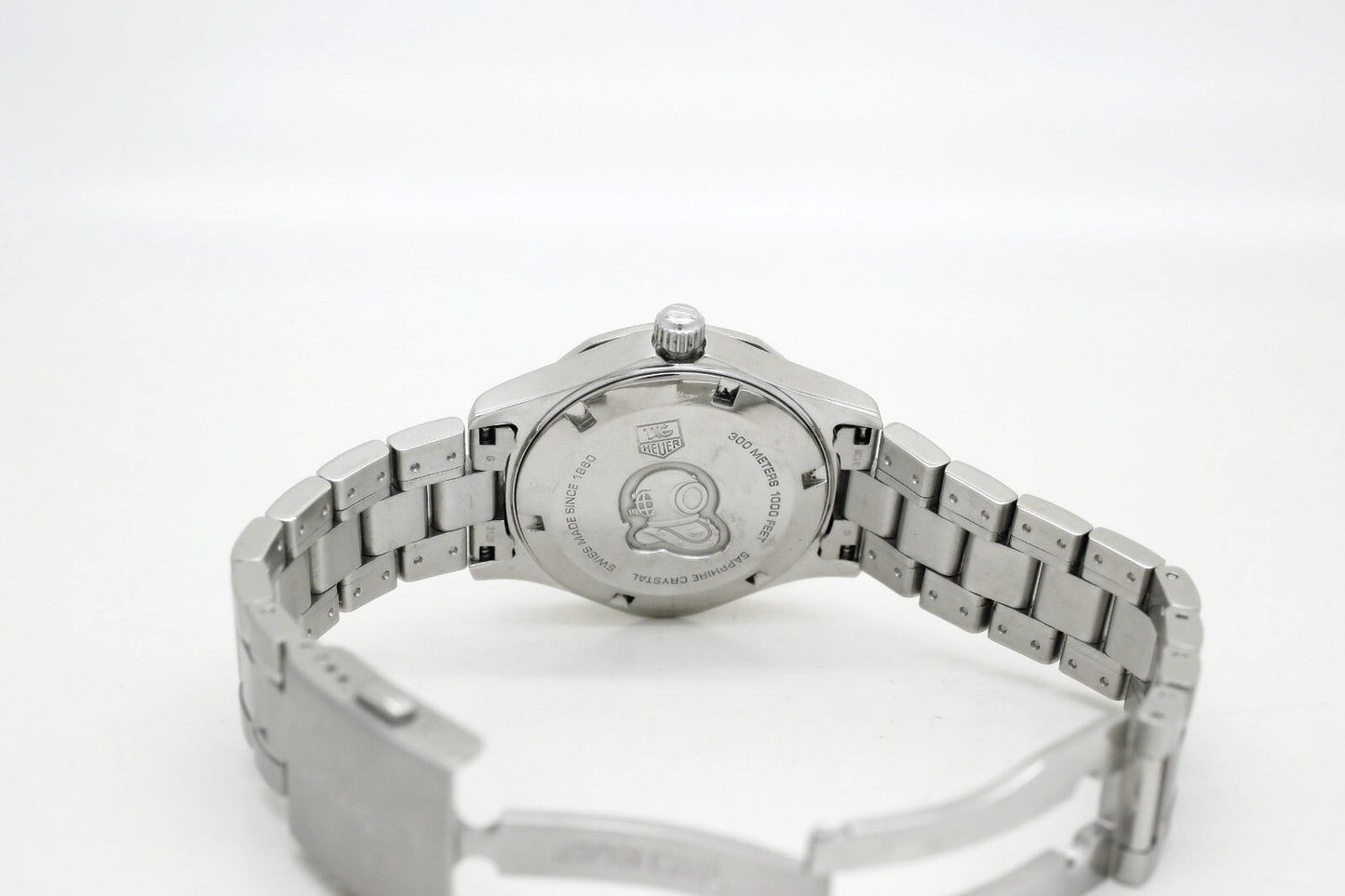 Tag Heuer Aqua Racer WAF1311 Date White Shell Dial Quartz 32mm