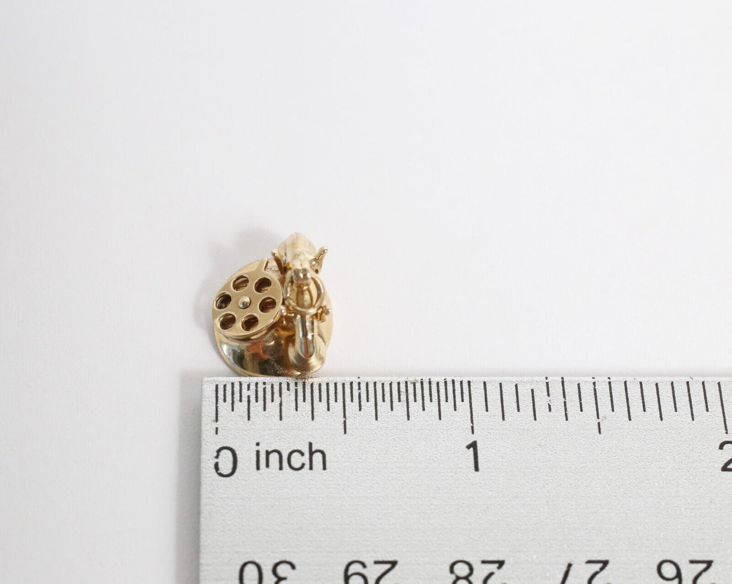 14k Yellow Gold Vintage Phone Charm, 3.3g