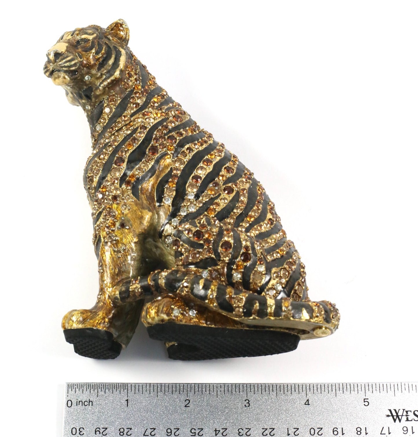 Jay Strongwater Sitting Tiger Figurine