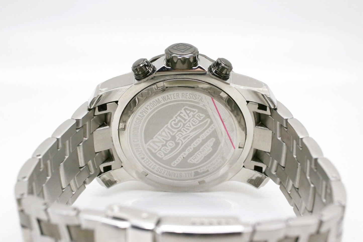 Invicta 14339 Men's Pro Diver Black Dial Chrono Stainless Steel Watch