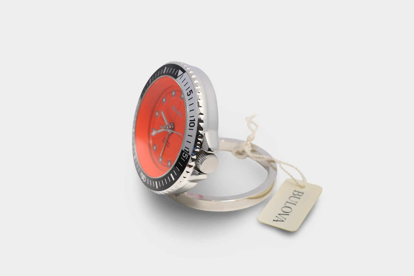 Bulova Snorkel Devil 60mm Travel Diver Alarm Clock