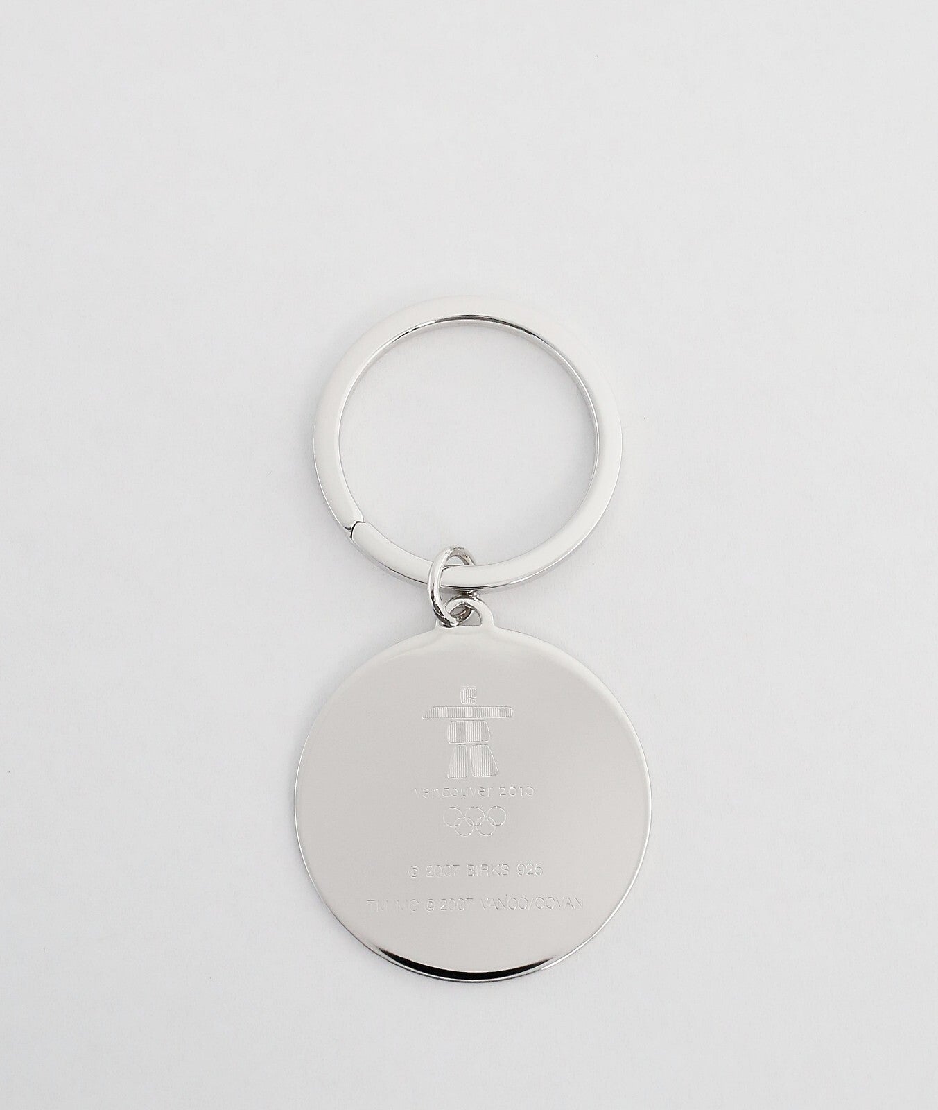 Birks 2010 Winter Olympics Sterling Silver Key Holder, 23.6g