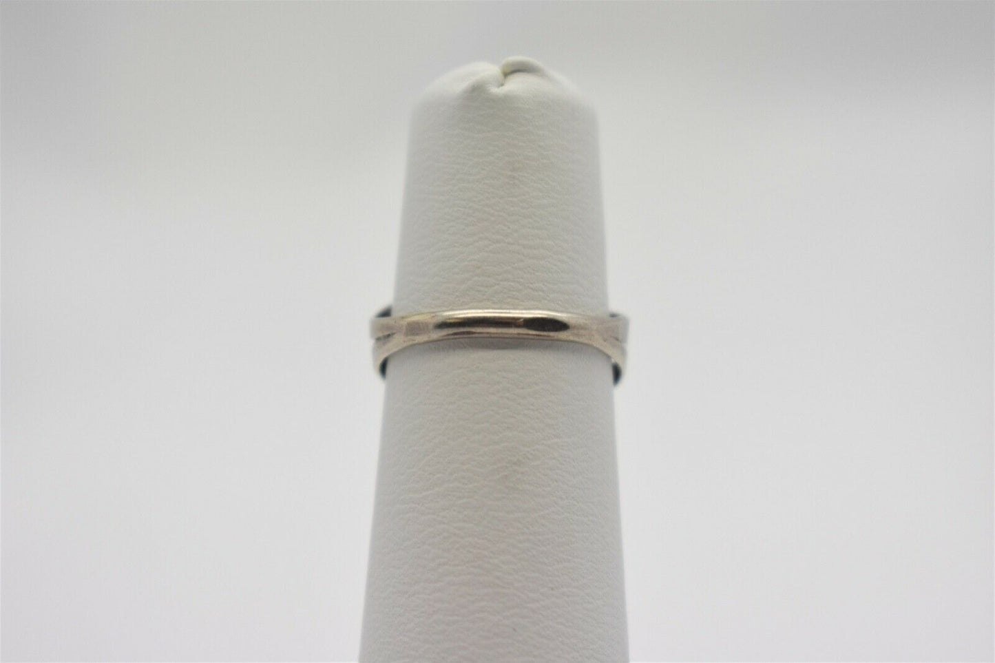 Sterling Silver Turquoise Navette Ring, Size 5.25 - 2.9g