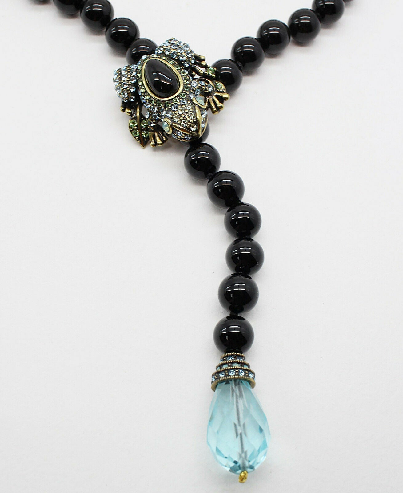 Heidi Daus Crystal Frog Adjustable Necklace, 20 inches - 93.0g