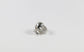 Sterling Silver Skull & Crossbones Ring, Size 6 - 16.0g