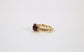 18k Yellow Gold Peter Thomas Roth Garnet Cocktail Ring, Size 10 - 11.9g