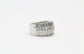 Platinum Multi-Diamond Ring, Size 6 - 17.9g