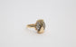 18k Yellow Gold Diamond Ring, Size 6.25 - 5.2g