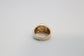 14k Yellow Gold Pointed Diamond Ring, Size 6.5 - 8.3g