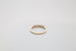 14k Yellow Gold Ruby & Diamond Ring, Size 6.25 - 1.6g