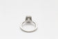 Platinum Diamond Engagement Ring, Size 5 - 4.3g