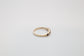 14k Yellow Gold Ruby & Diamond Ring, Size 6.25 - 1.6g