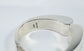 Sterling Silver Hinge Cuff Bracelet, 6.5 inches - 40.0g