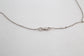14k White Gold Diamond & Gemstone Pendant Necklace, 18 inches - 5.7g