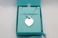 NEW Tiffany & Co Sterling Silver Return to Tiffany Heart & Arrow Necklace, 28-30 inches - 15.8g
