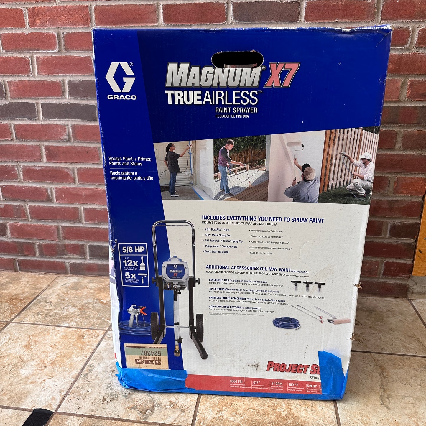 Graco Magnum X7 True Airless Paint Sprayer (PICK UP ONLY)