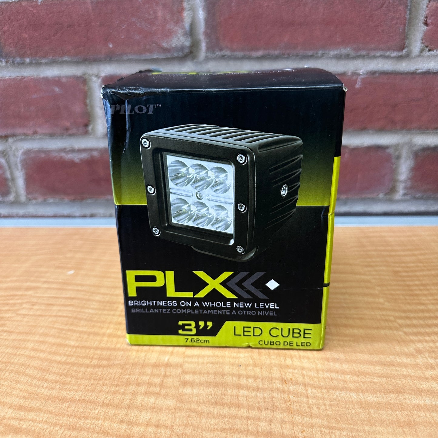 PLX 3" LED CUBE