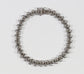 10k White Gold Diamond Link Bracelet, 7.5 inches - 14.2g