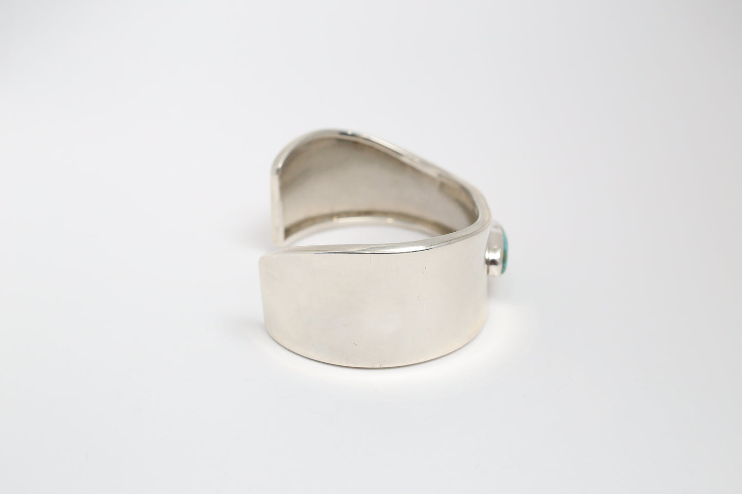 Sterling Silver Turquoise Cuff Bracelet, 34.1g