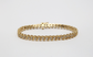 14k Yellow Gold Diamond Tennis Bracelet, 7 inches - 13.7g