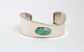 Sterling Silver Turquoise Cuff Bracelet, 34.1g