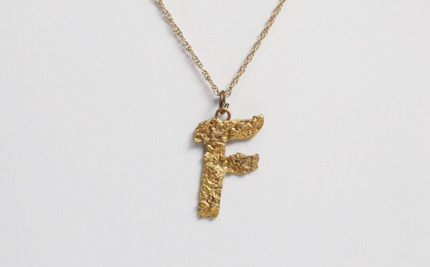 Alaskan Gold Nugget Style "F" Pendant, 1.2g