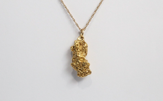 Alaskan Gold Nugget Pendant, 7.6g