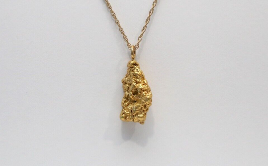 Alaskan Gold Nugget Pendant, 7.0g