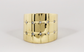 18k Yellow Gold Contemporary Diamond Ring, Size 7.25 - 20.6g