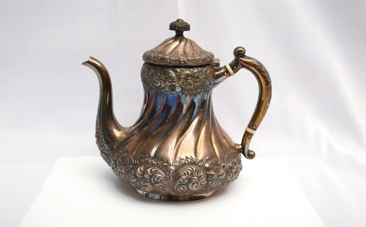 Vintage Hamilton Davis Sterling Silver Teapot, 22.26oz