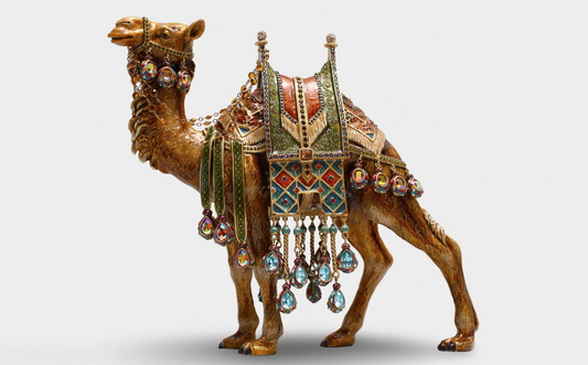 Jay Strongwater Limited Edition Alexander Grand Camel Figurine