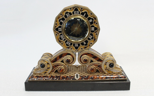 Jay Strongwater Limited Edition Ellsworth Mantle Clock