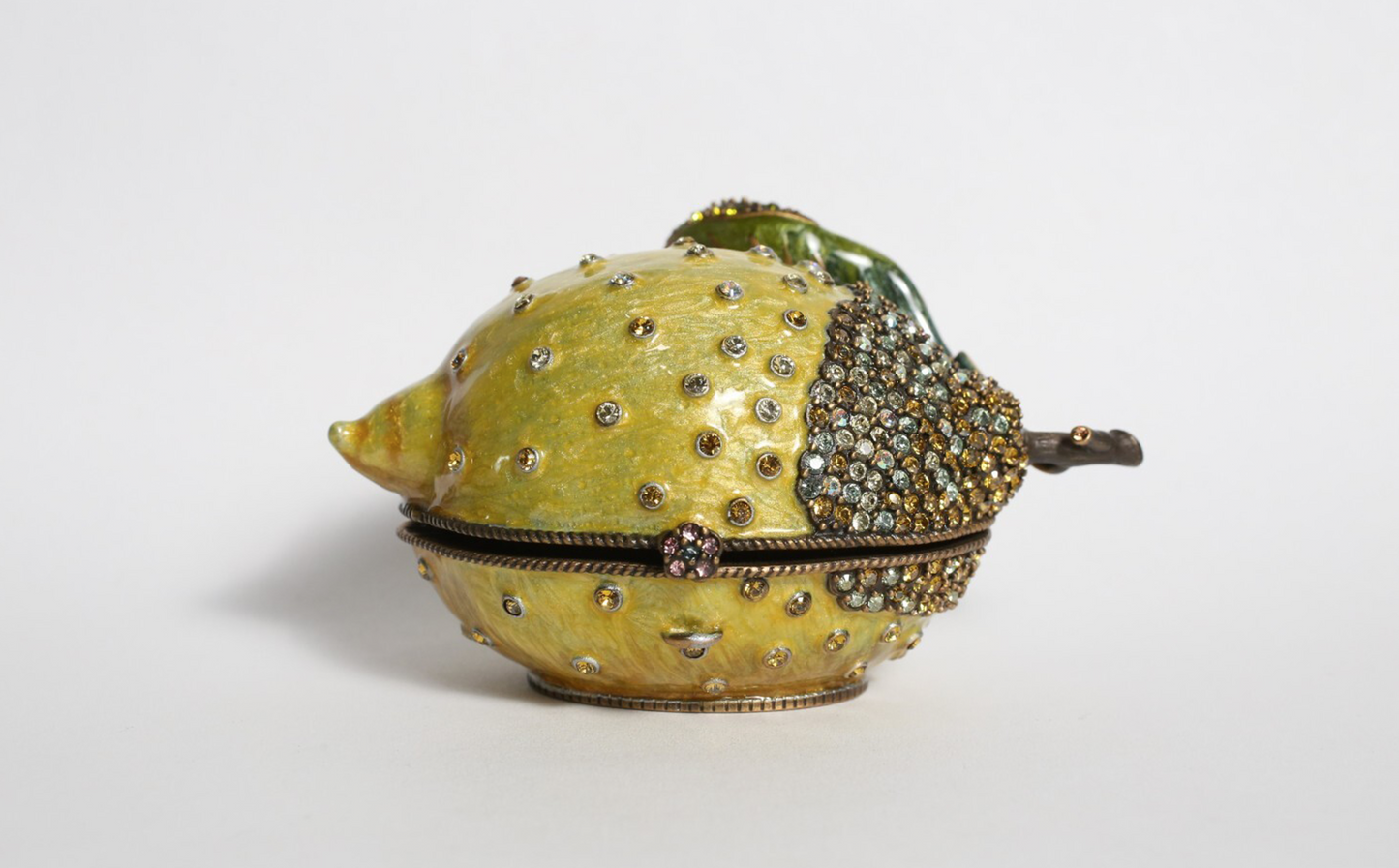 Jay Strongwater Lemon Trinket Box