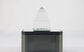Swarovski Silver Crystal Clear Pyramid Paperweight Figurine