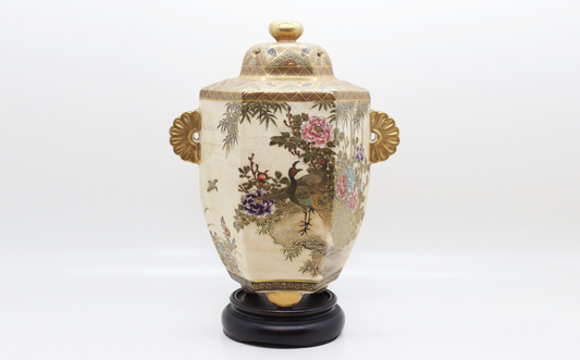Antique Japanese Satsuma Vase