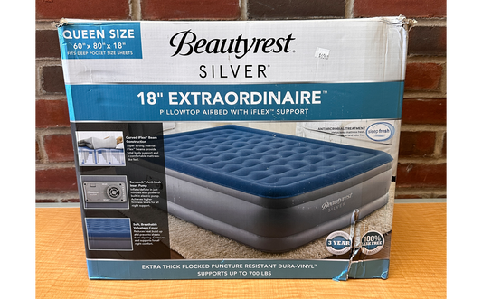 Beautyrest 18" Queensize Air Mattress (PICK UP ONLY)