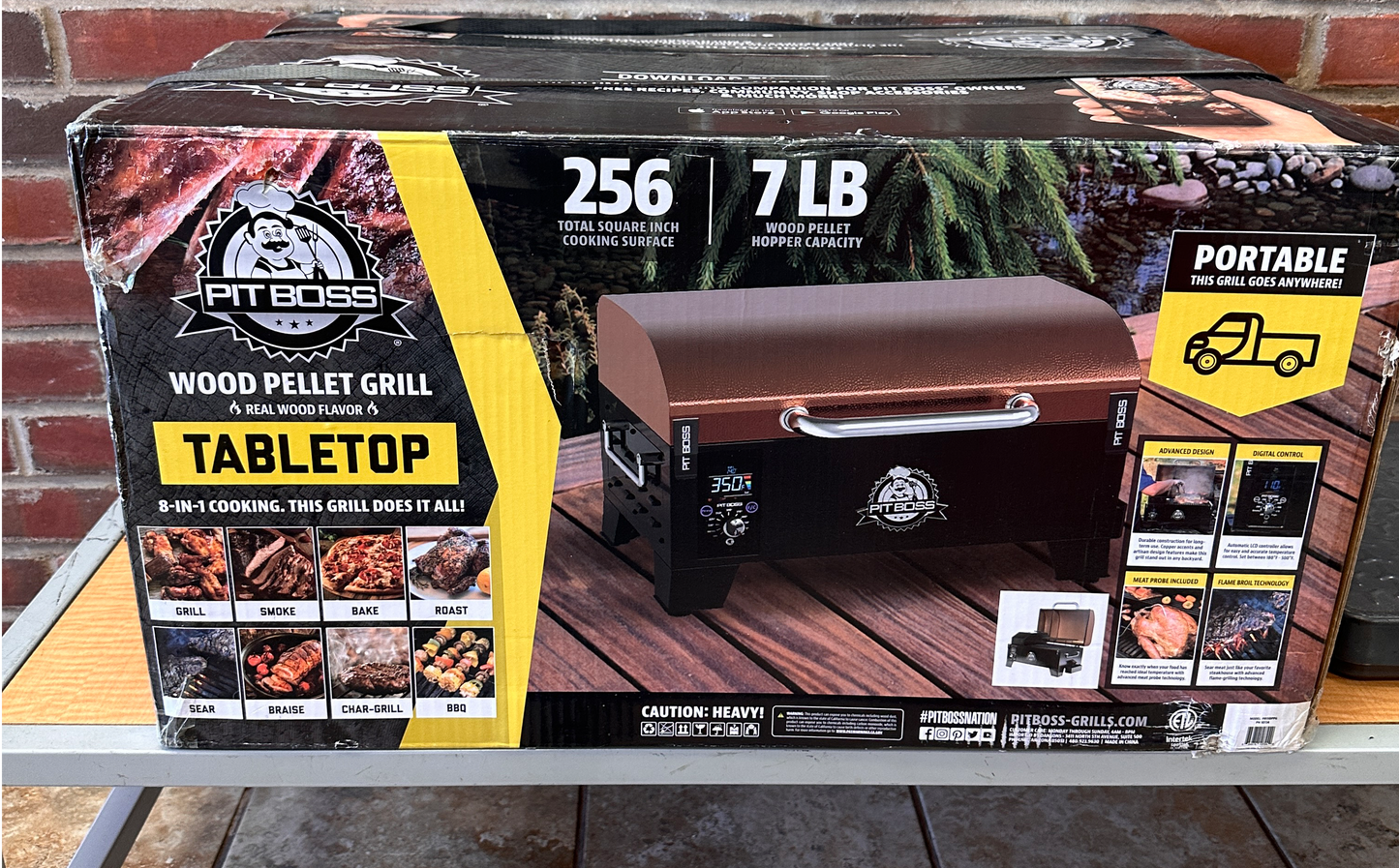 Pit Boss PB150PPG Wood Pellet Tabletop Grill (PICK UP ONLY)