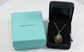 Tiffany & Co Paloma Picasso 18k Yellow Gold Palm Necklace, 16 inches - 3.5g