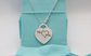 NEW Tiffany & Co Sterling Silver Return to Tiffany Heart & Arrow Necklace, 28-30 inches - 15.8g