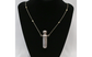 Vintage Sterling Silver Perfume Bottle Necklace, 28 inches - 16.3g