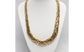 Milor 14k Yellow Gold Byzantine Necklace, 17 inches - 36.0g