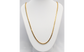 24k Chinese Gold Bar Link Necklace, 22 inches - 30.3g