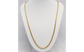 24k Chinese Gold Bar Link Necklace, 22.25 inches - 30.3g